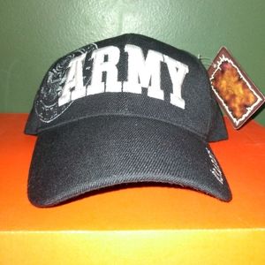 Army Baseball Hat One Size Fits All Adjustable.